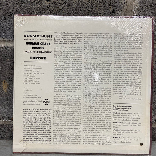 Norman Granz Presents "Jazz At The Philharmonic" In Europe