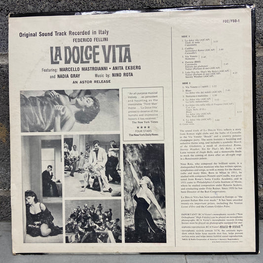 Nino Rota – La Dolce Vita