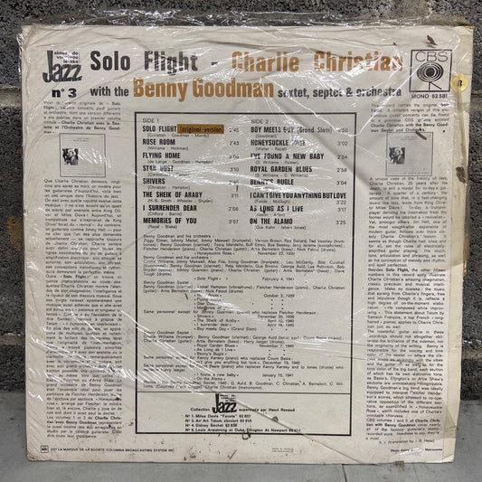 Charlie Christian With The Benny Goodman Sextet*, Benny Goodman Septet And Benny Goodman And His Orchestra – Solo Flight