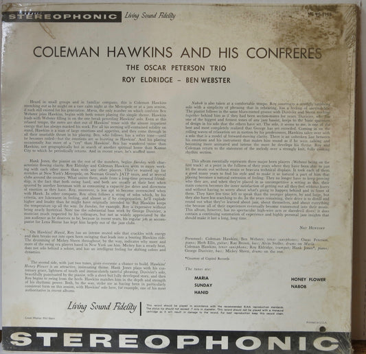 Coleman Hawkins – Coleman Hawkins And Confreres - Verve