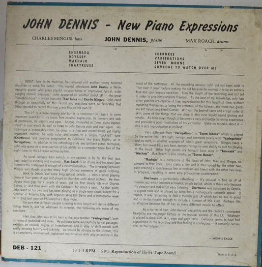John Dennis – New Piano Expressions - Debut