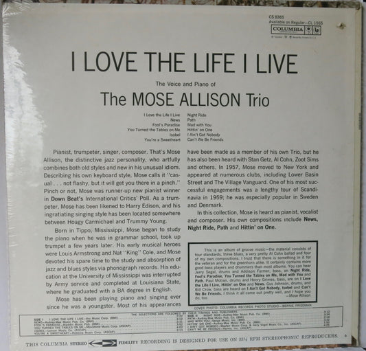 Mose Allison Trio – I Love The Life I Live