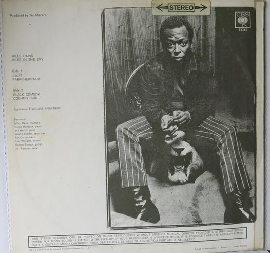 Miles Davis ‎– Miles In The Sky | Vinyl Record by CBS | Friedman & Sons