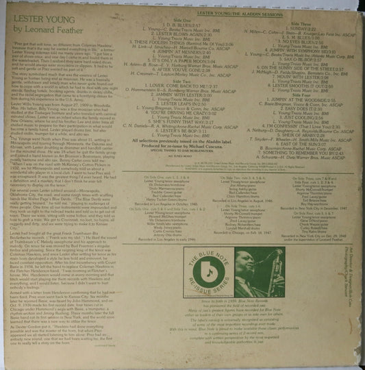 Lester Young – The Aladdin Sessions