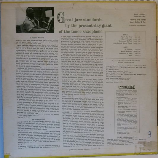 Sonny Rollins – Now's The Time!