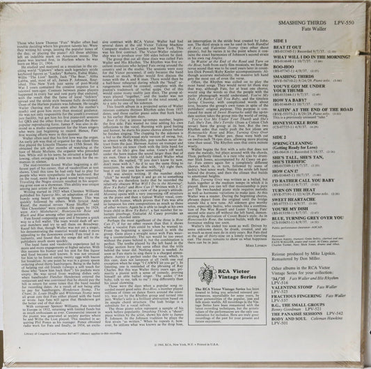 Fats Waller – Smashing Thirds