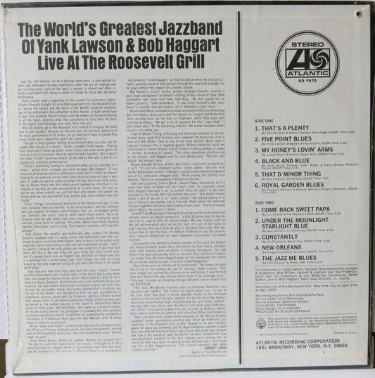 World's Greatest Jazzband Of Yank Lawson And Bob Haggart – Live At The Roosevelt Grill