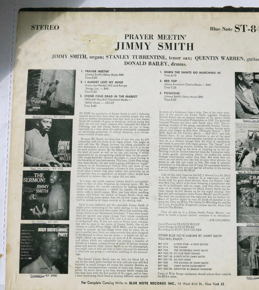 Jimmy Smith With Stanley Turrentine – Prayer Meetin'
