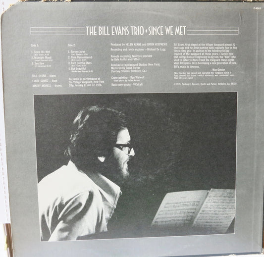 Bill Evans Trio – Since We Met