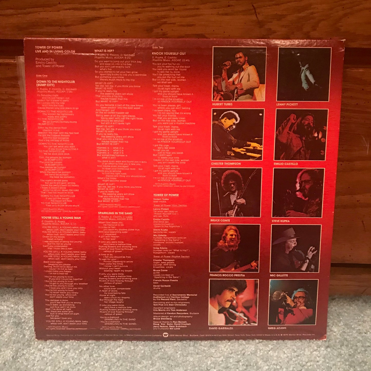 Tower of Power - Live and in living color - Warner Bros.