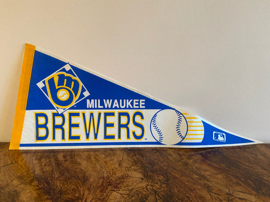Vintage Pennant - Milwaukee Brewers
