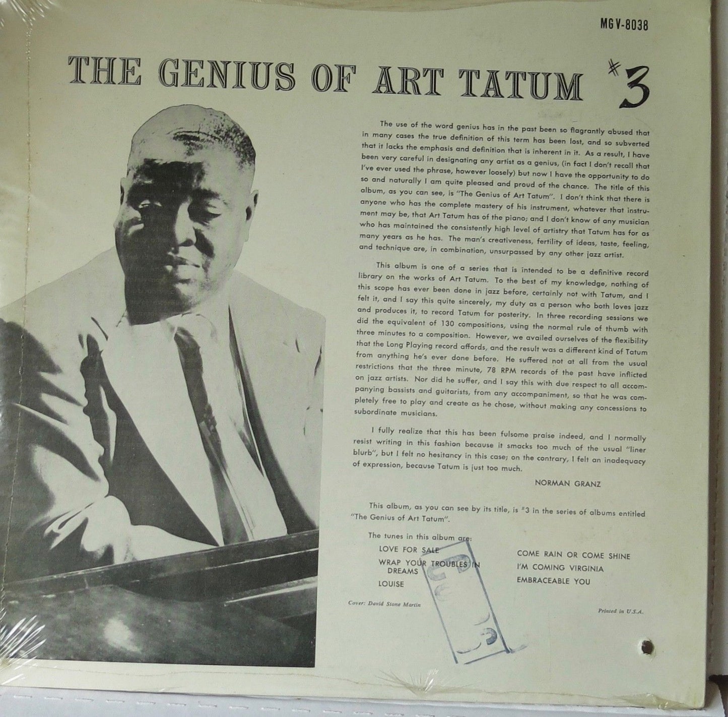 Art Tatum - The Genius of Art Tatum #3 - Verve