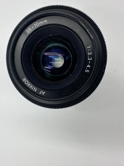 Nikon AF NIKKOR 35-70mm f/3.3-4.5 Autofocus Lens