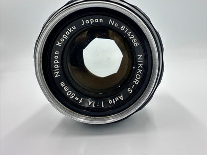 Nikon 50mm f/1.4 NIKKOR-S Auto