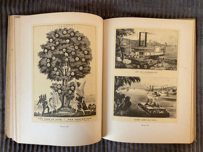 VTG Hardcover Book CURRIER & IVES Printmakers to the American People 1942