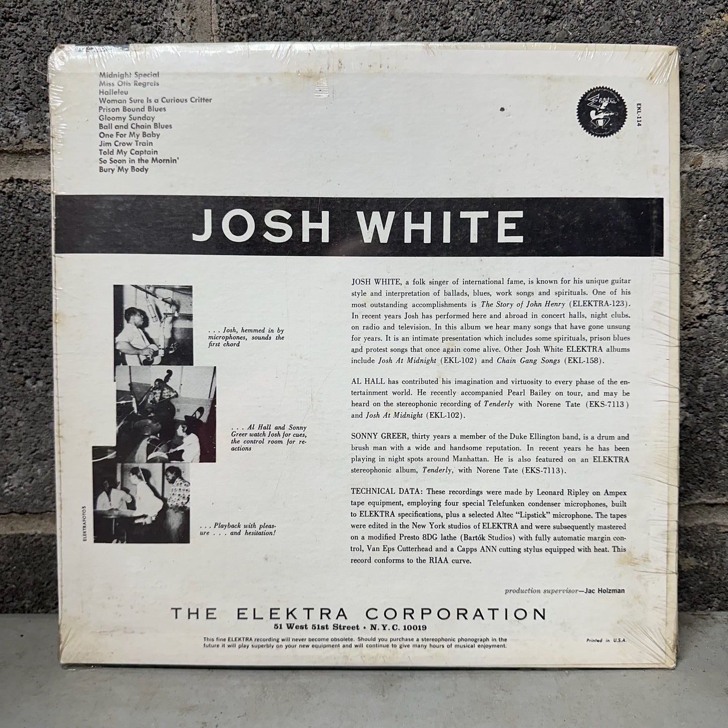 Josh White – Josh White Sings Ballads