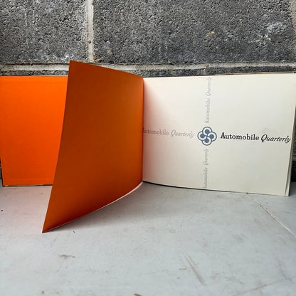 Automobile Quarterly Vol1 No1 1962 - Hardcover, Rare, Vintage - Volume 1