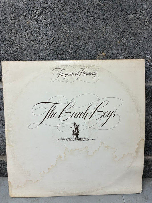 The Beach Boys – Ten Years of Harmony (1981) Vinyl 2-LP – Caribou Records