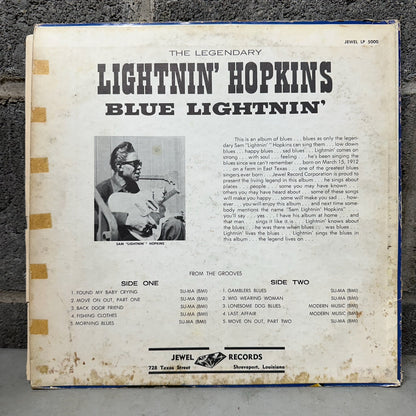 Lightnin’ Hopkins – Blue Lightnin’