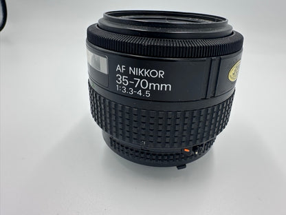 Nikon AF NIKKOR 35-70mm f/3.3-4.5 Autofocus Lens
