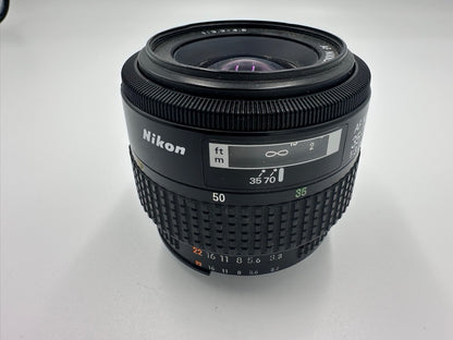 Nikon AF NIKKOR 35-70mm f/3.3-4.5 Autofocus Lens