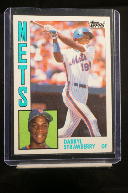 1984 Topps #182 DARRYL STRAWBERRY New York Mets RC Rookie