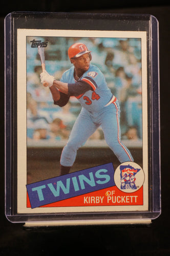 1985 Topps #536 KIRBY PUCKETT Minnesota Twins RC Rookie HOF