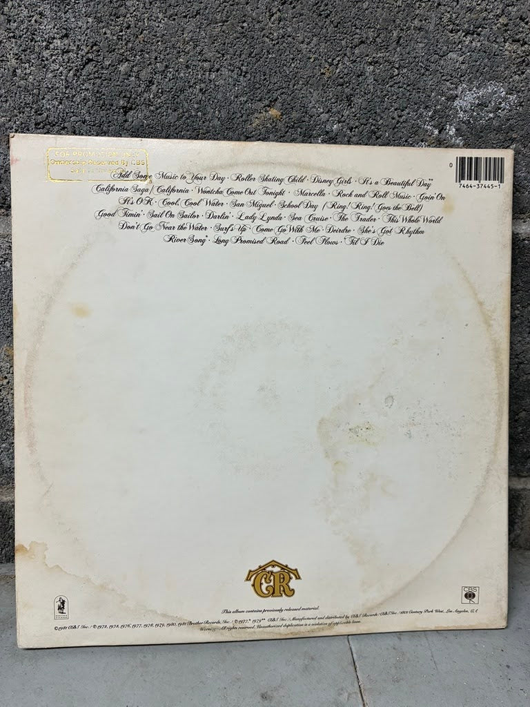 The Beach Boys – Ten Years of Harmony (1981) Vinyl 2-LP – Caribou Records