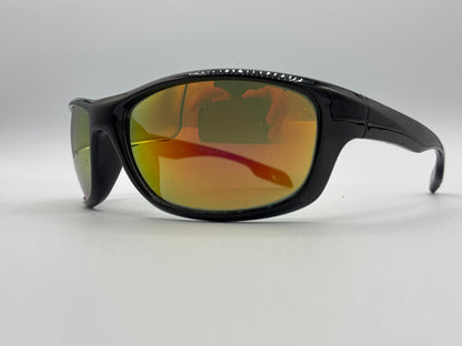 Nordstrom men’s black-multicolor sunglasses