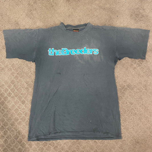 Vintage 1990s Single stitch “the Breeders” band tee