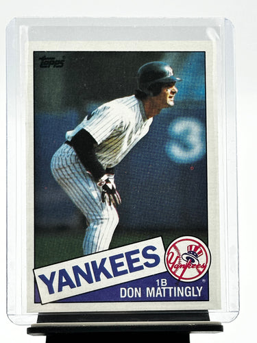 1985 Topps #665 Don Mattingly