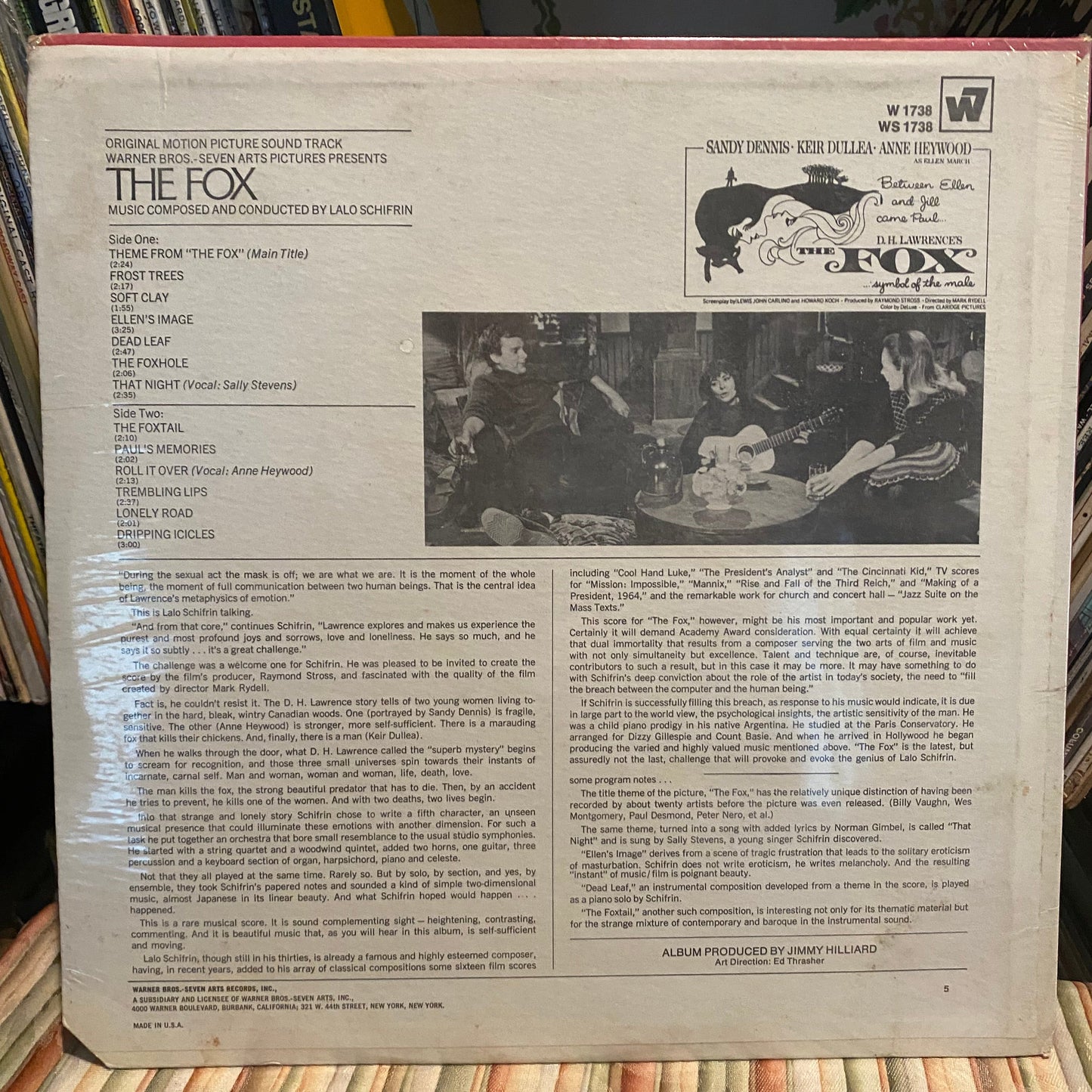 Lalo Schifrin – The Fox (Original Sound Track Album)