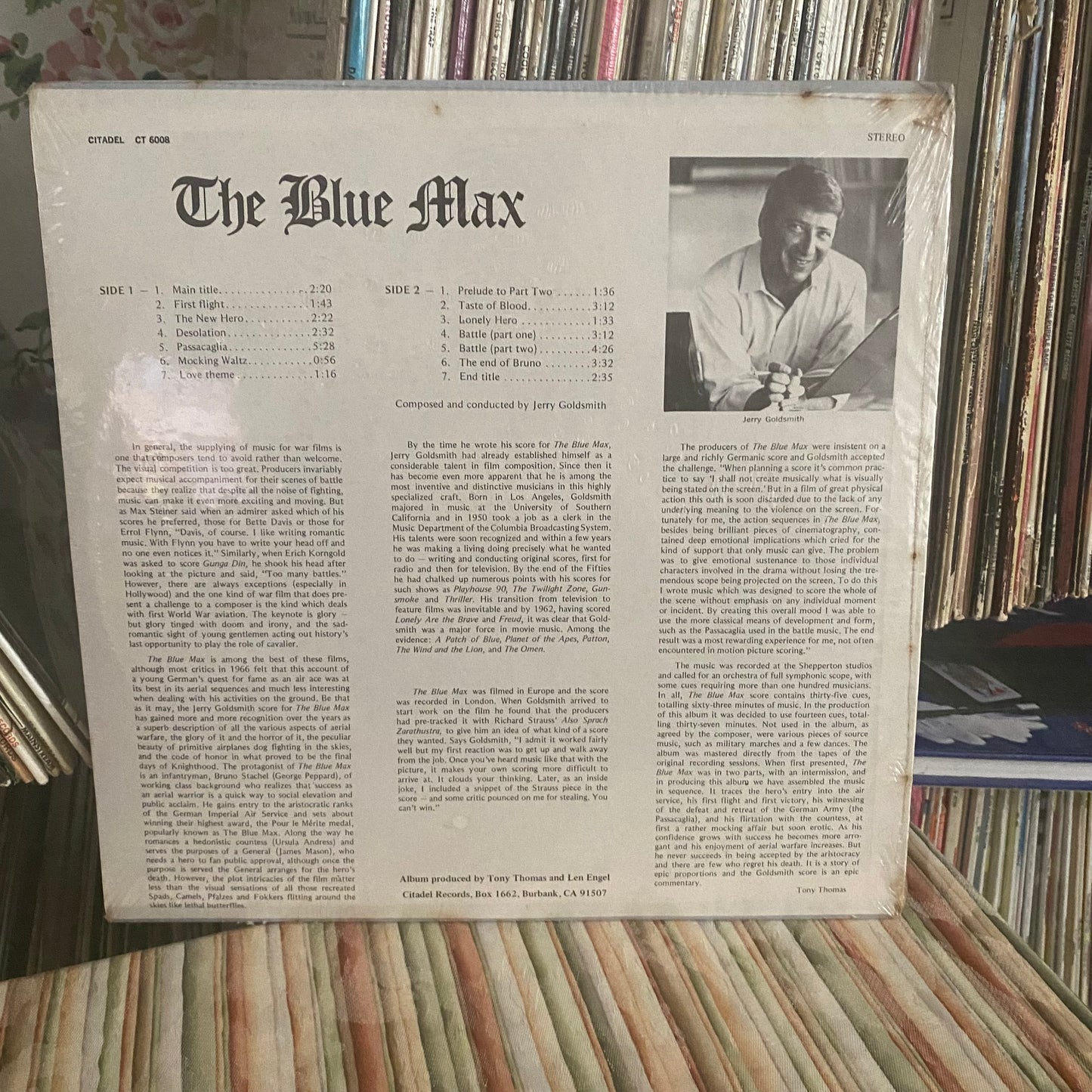 The Blue Max – Original Motion Picture Soundtrack by Jerry Goldsmith