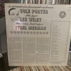 Cole Porter – Lee Wiley & Ethel Merman Sing His Songs | JJC Records
