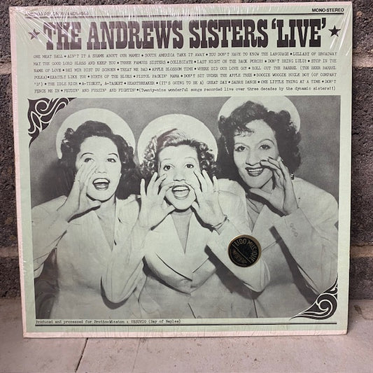 The Andrews Sisters - 'Live'