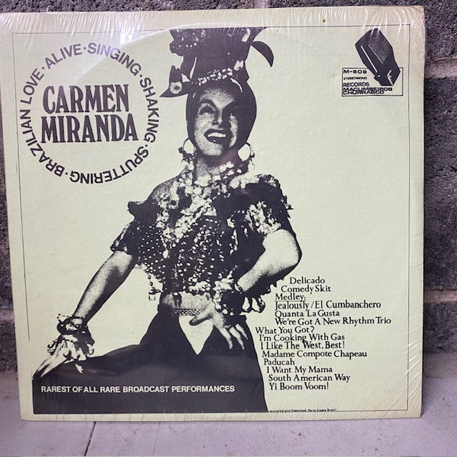 Carmen Miranda - Rarest of All Rare Broadcast Performances