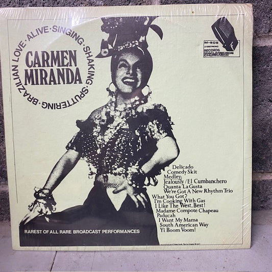 Carmen Miranda - Rarest of All Rare Broadcast Performances