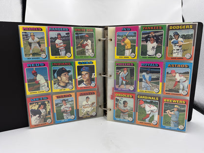 1975 TOPPS BASEBALL COMPLETE SET