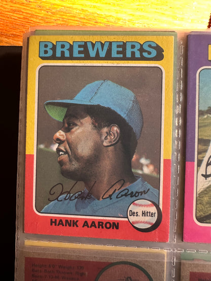 1975 TOPPS BASEBALL COMPLETE SET
