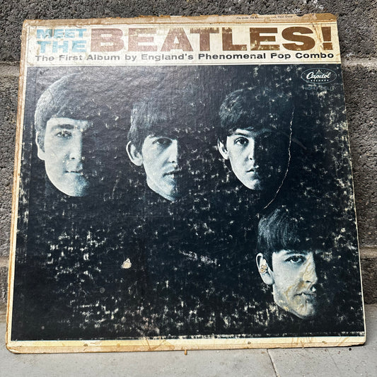 The Beatles – Meet the Beatles! (Mono, Early 1960s Capitol Rainbow Repress – T-2047, “F” Cut)