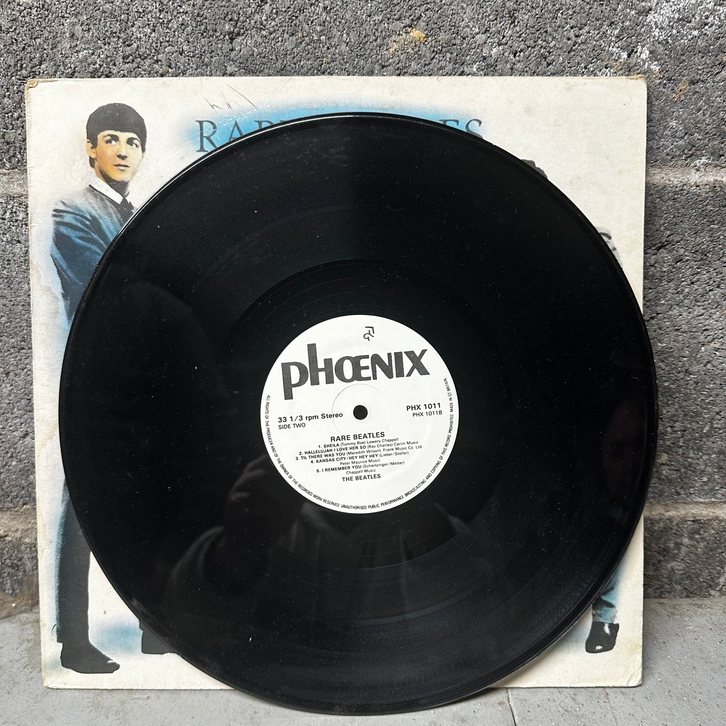 The Beatles – Rare Beatles (Phoenix Records PHX 1011, 1970s Unofficial Release)