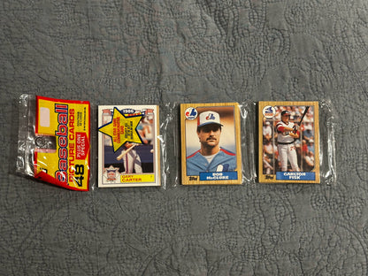 1987 Topps Baseball Rack Pack – 48 Cards – Factory Sealed Vintage Pack