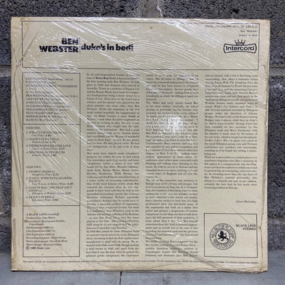 Ben Webster - Duke's In Bed