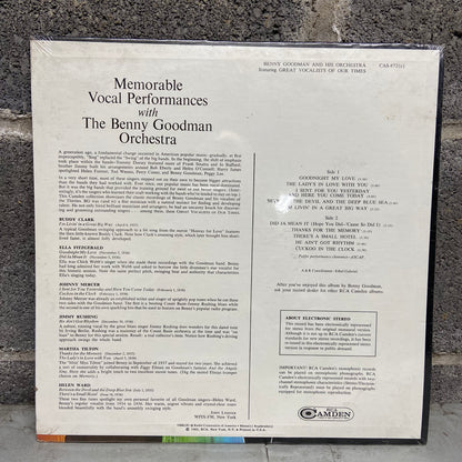 Benny Goodman And His Orchestra – Featuring Great Vocalists Of Our Times