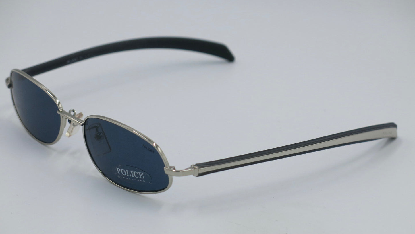 Vintage Police Sunglasses 2568 Silver