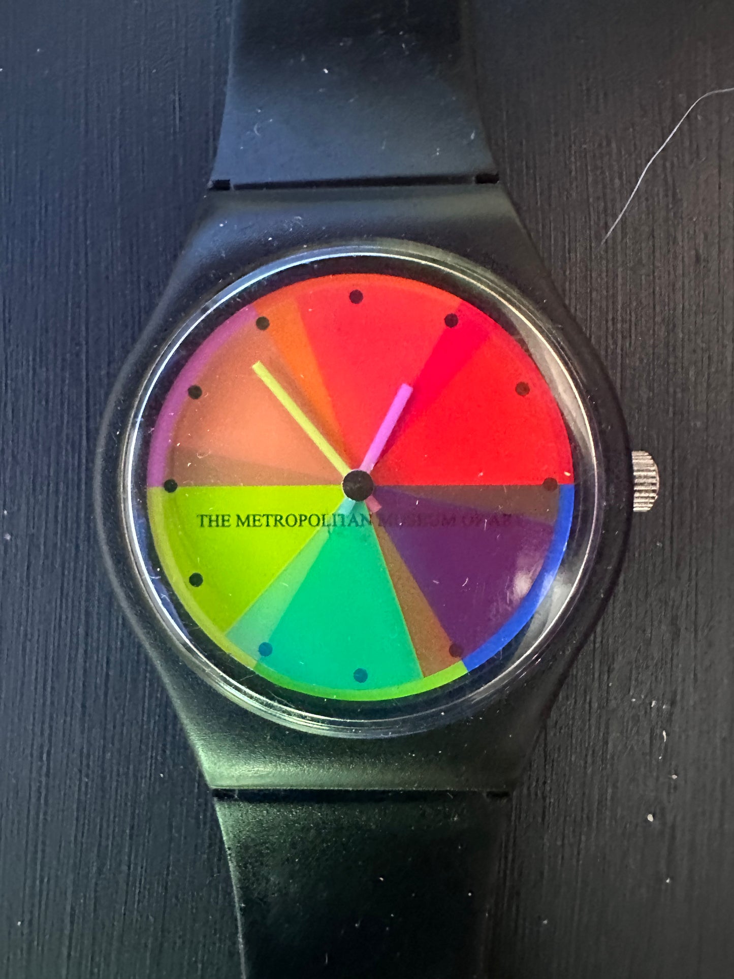 Color Wheel Watch - Metropolitan Museum of Art, MMA Excellent Condition