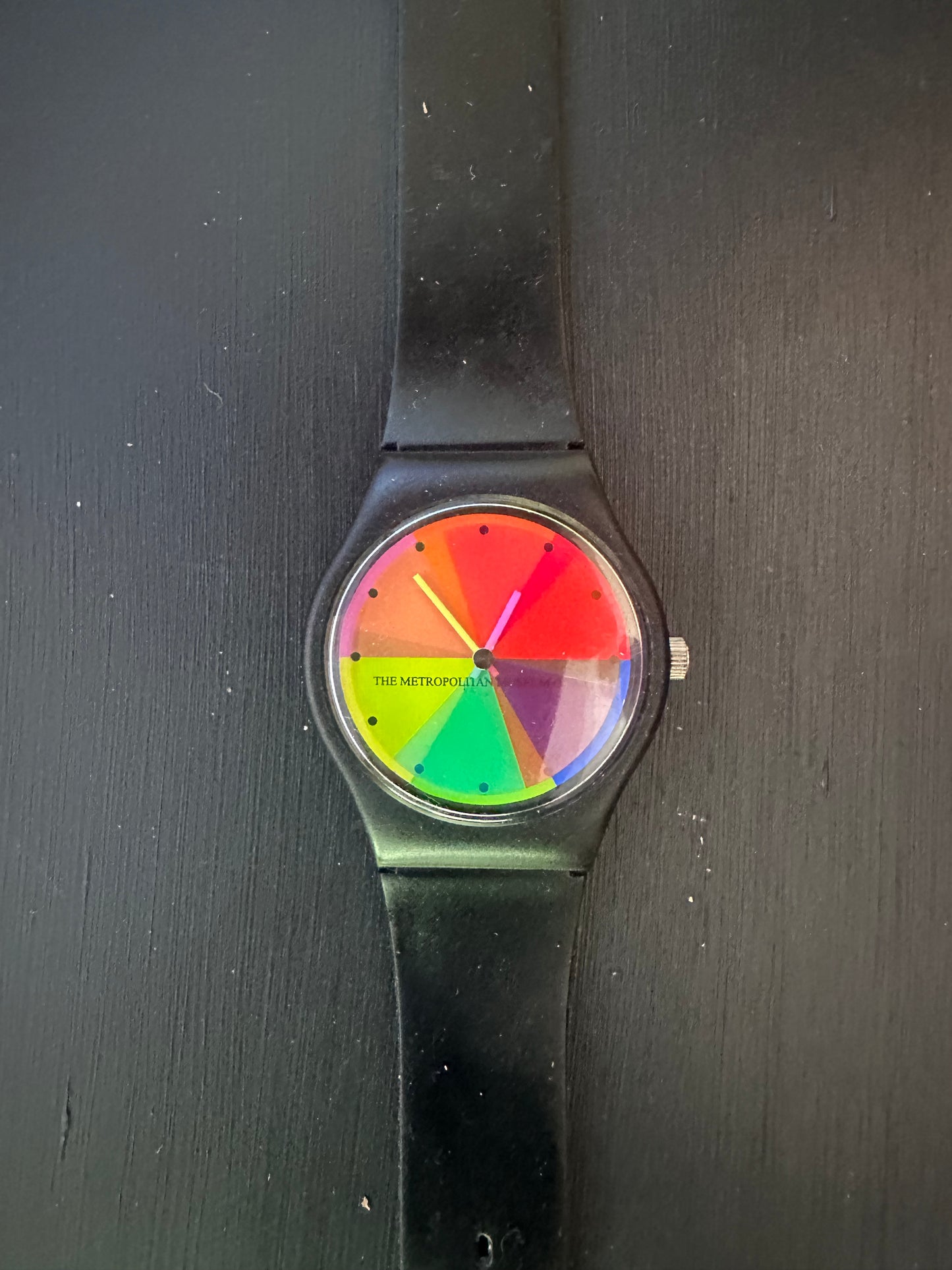 Color Wheel Watch - Metropolitan Museum of Art, MMA Excellent Condition