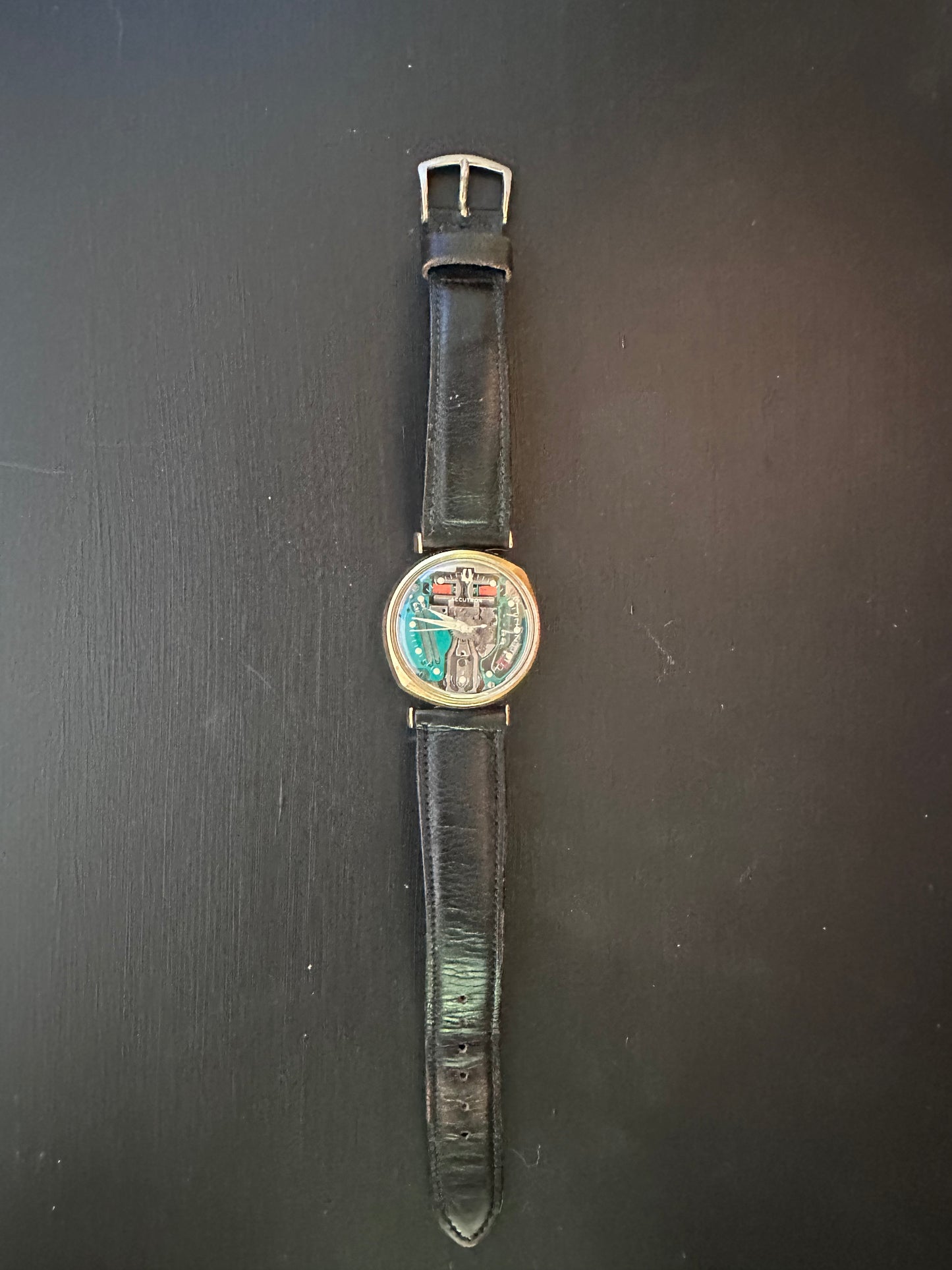 Bulova Accutron Spaceview 14KT Gold