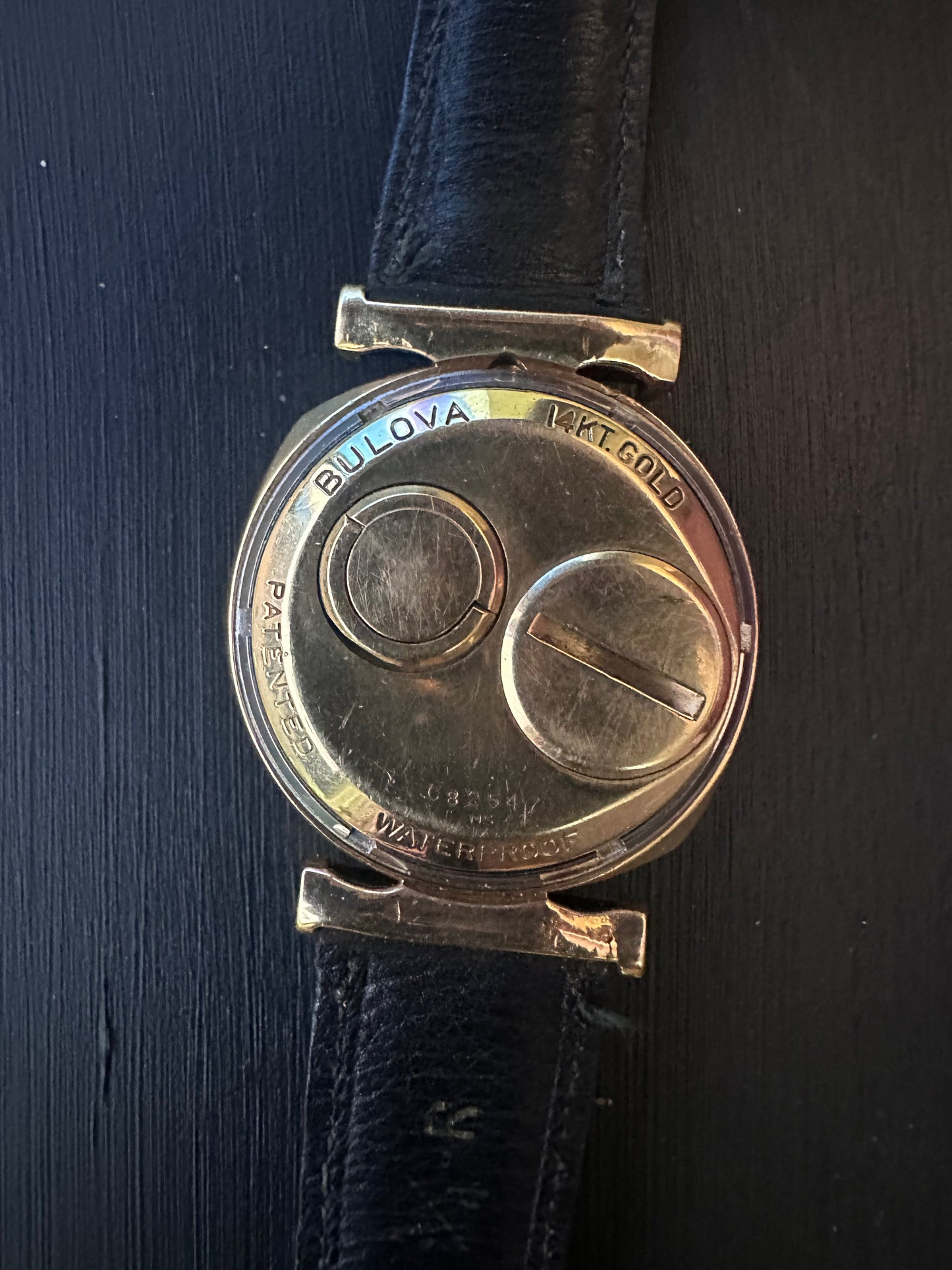 Bulova Accutron Spaceview 14KT Gold