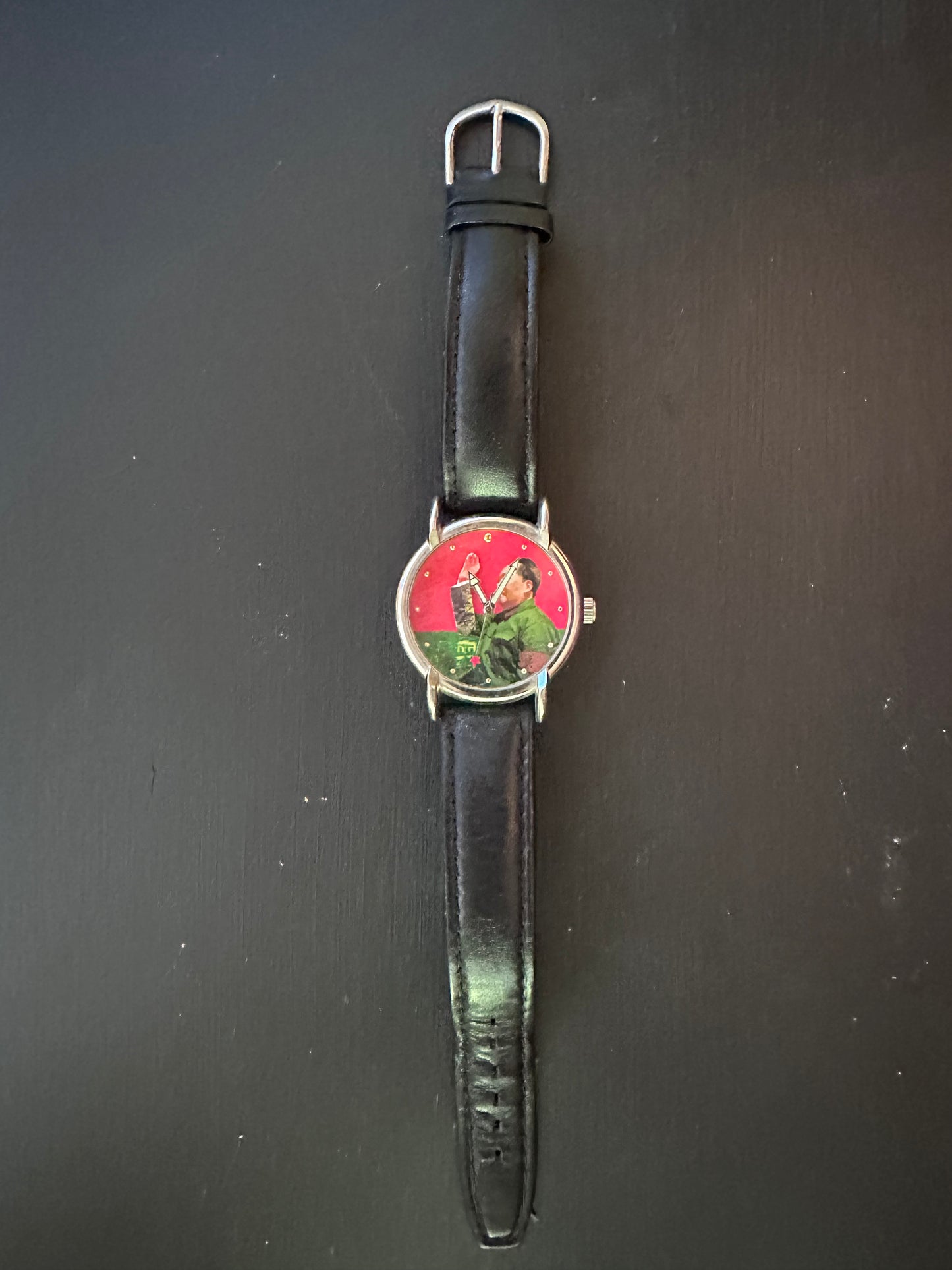 Chairman Mao Animated/Waving Arm Mechanical Watch